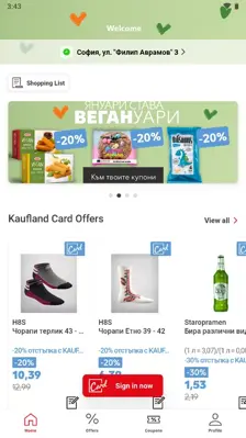 Kaufland android App screenshot 1